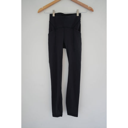 Lululemon black workout leggings size Extra Small Petite