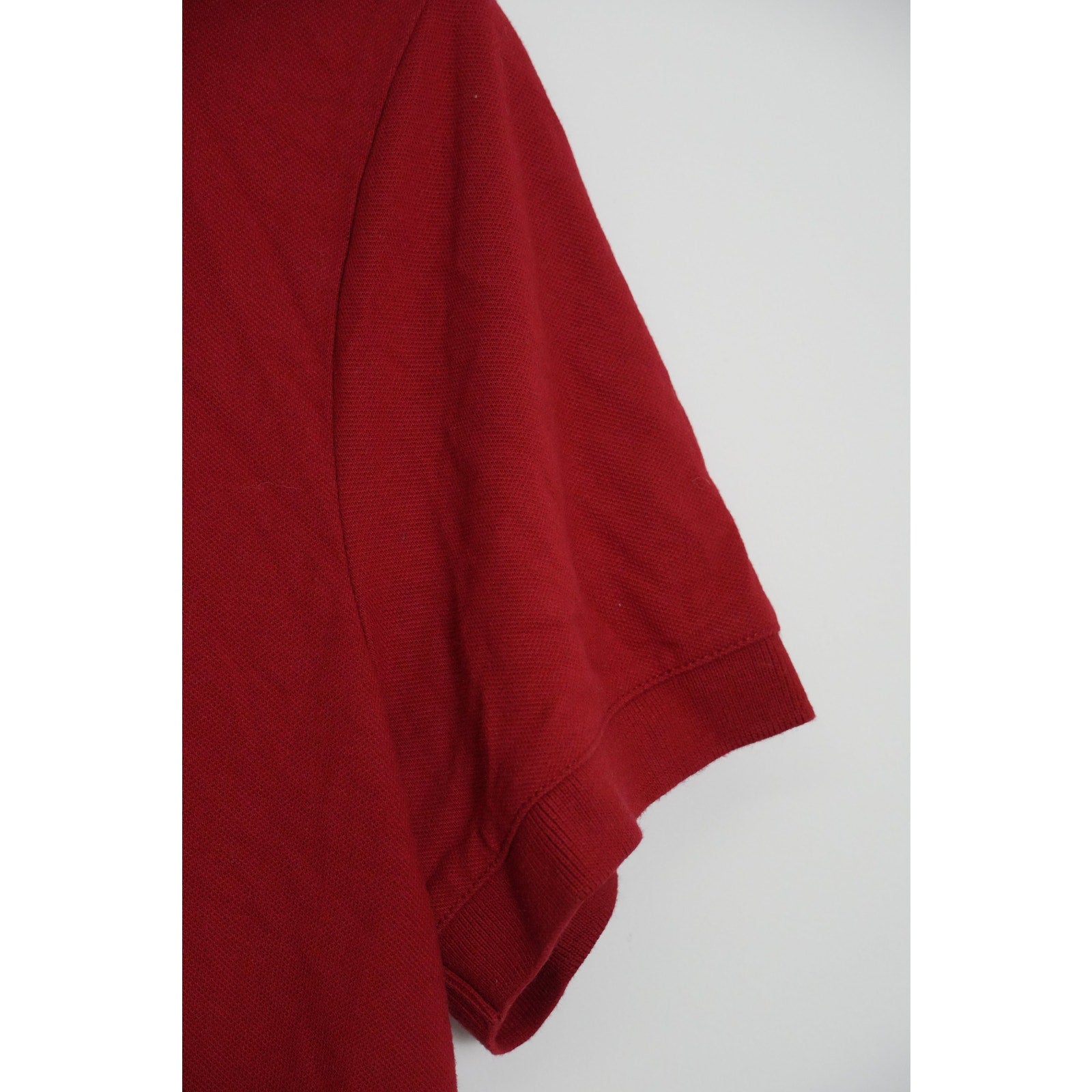 Goodfellow & Co Polo Shirt Mens Medium Red Short Sleeve Piqué Knit