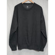 Athletic Works Sweatshirt Women X-Large Charcoal Grey Fleece Crewneck Pullover