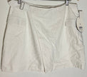 Scoop White Belted Envelope Mini Skirt Size 14