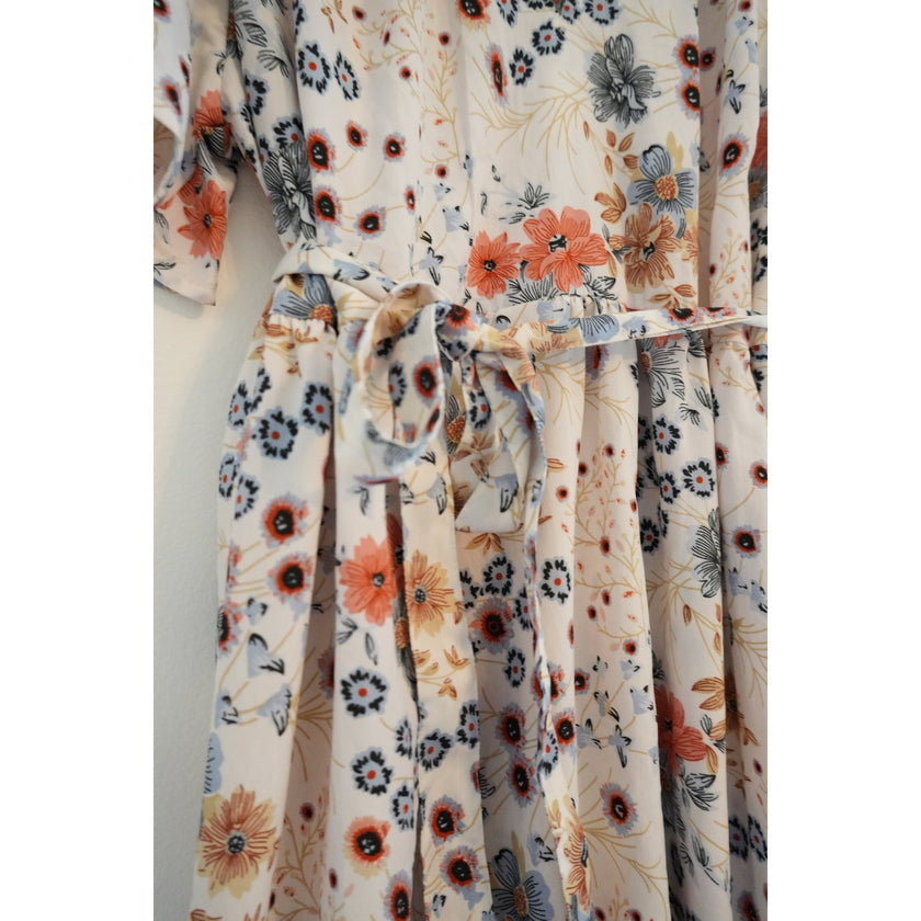 Oh! Mamma Floral Print Dress Size Large