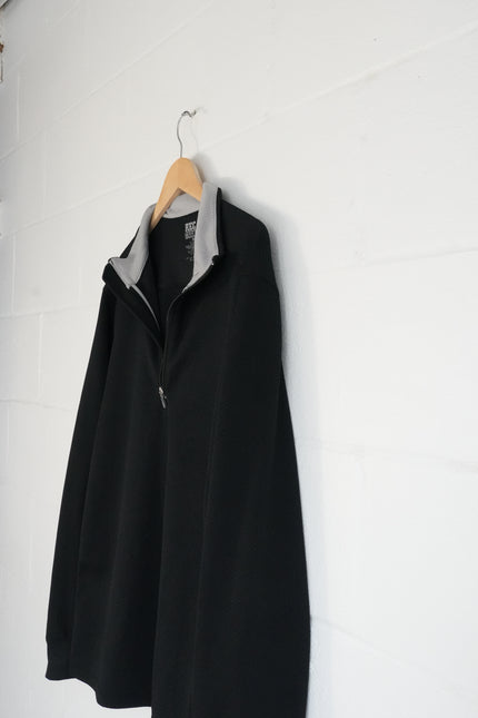 Rec Tech Pullover Men XL Black Quarter Zip Performance Long Sleeve Extra Large