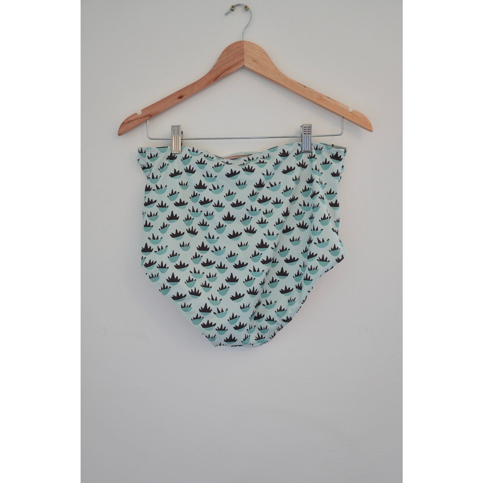 Kortni Jeane Teal Bathing Suit Bottoms Size Medium