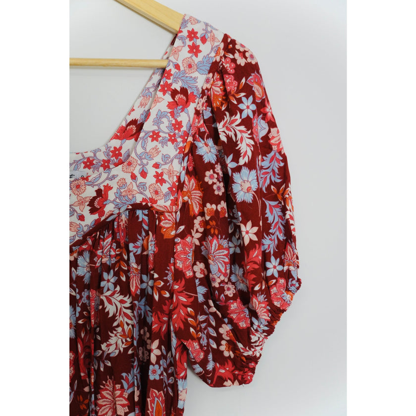 Salty Bright Floral Prairie Dress Size 8