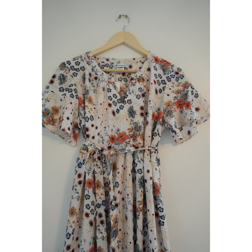 Oh! Mamma Floral Print Dress Size Large