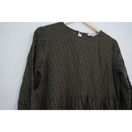 Loft Printed Flowy Long Sleeve Dress Size Small