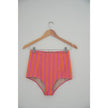 Kortni Jeane High Waisted Stripped Bikini Bottoms size small