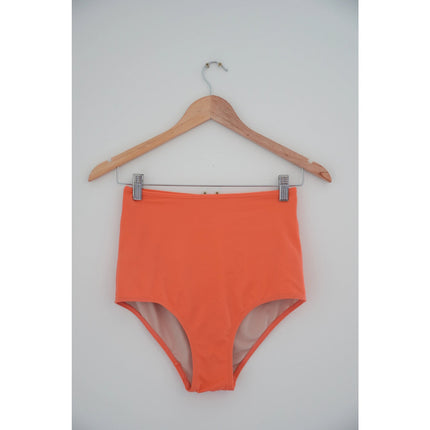 Kortni Jeane High Waisted Coral Bikini Bottoms Size Small