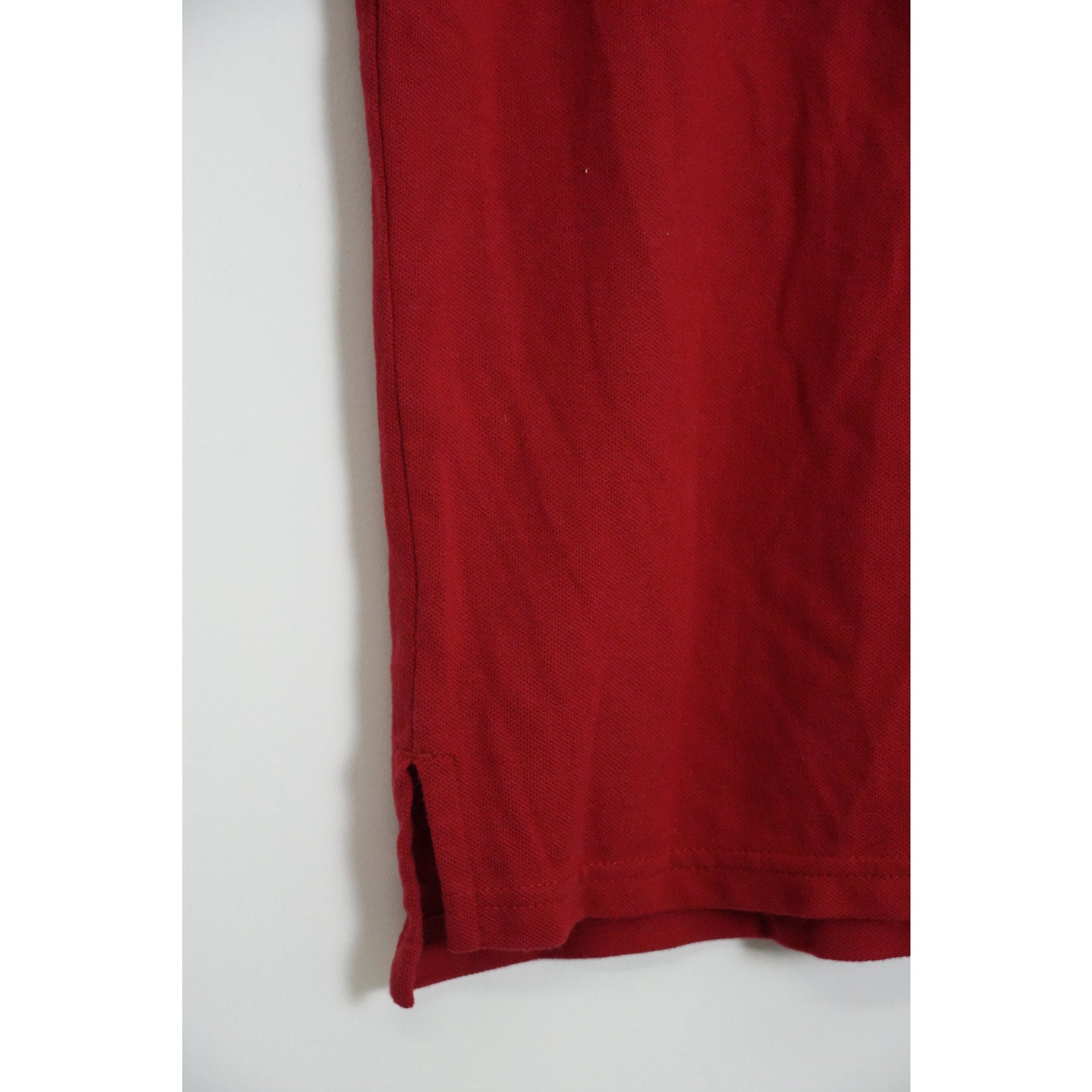 Goodfellow & Co Polo Shirt Mens Medium Red Short Sleeve Piqué Knit