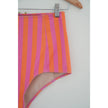 Kortni Jeane High Waisted Stripped Bikini Bottoms size small