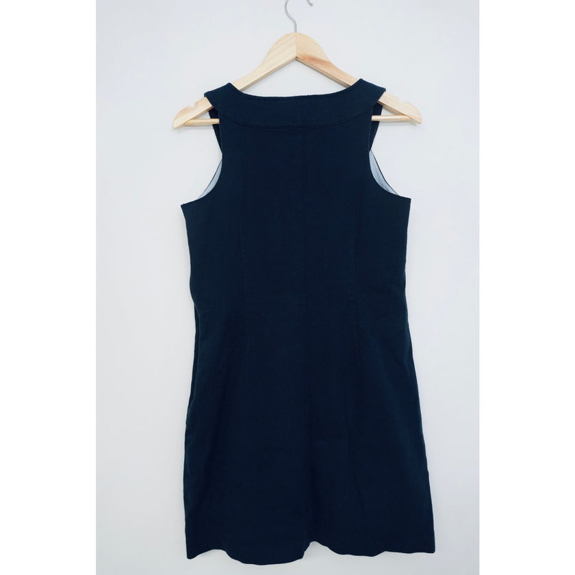 J Crew Navy Midi Dress Size Small