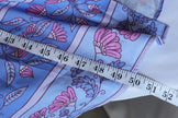 SHEIN X Maxi Dress Women Large Purple Pink Floral Medallion Long Sleeve Collared