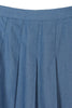 High waisted blue tennis skirt
