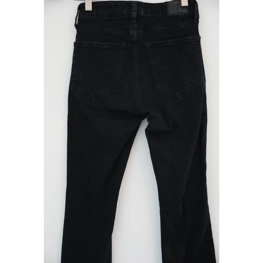 Aeropostale High Rise Distressed Jeggings Size 0 Short