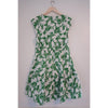Scoop White and Green Dress Size Medium