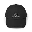 Just Breathe. Unisex Distressed Cap