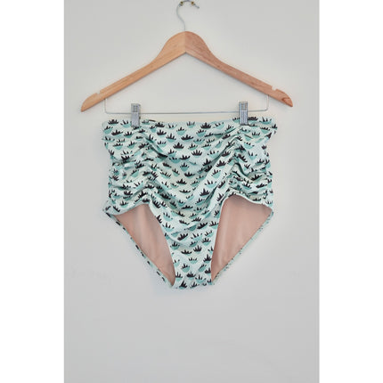 Kortni Jeane Teal Bathing Suit Bottoms Size Medium