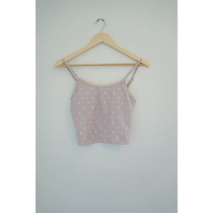 Kortni Jeane Tan Bathing Suit Top Size Small