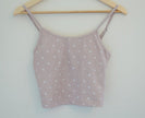 Kortni Jeane Tan Bathing Suit Top Size Small