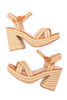 Bon Voyage Rope Woven Heel Shoes