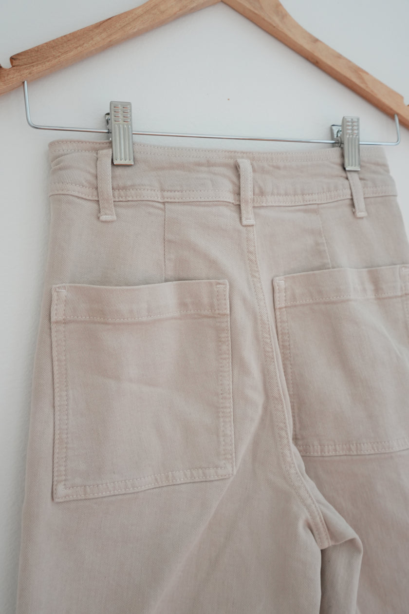 Zara High Waisted Wide Leg Pants - Size 2