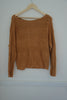 Abercrombie & Fitch Yellow Sweater Size Medium