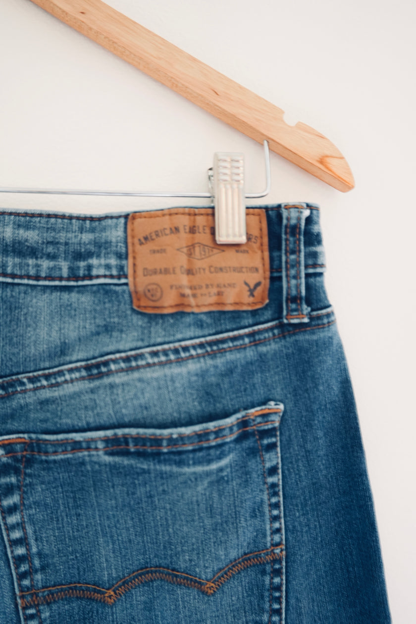 American Eagle Men’s Slim Dark Wash Jeans Size 33/34