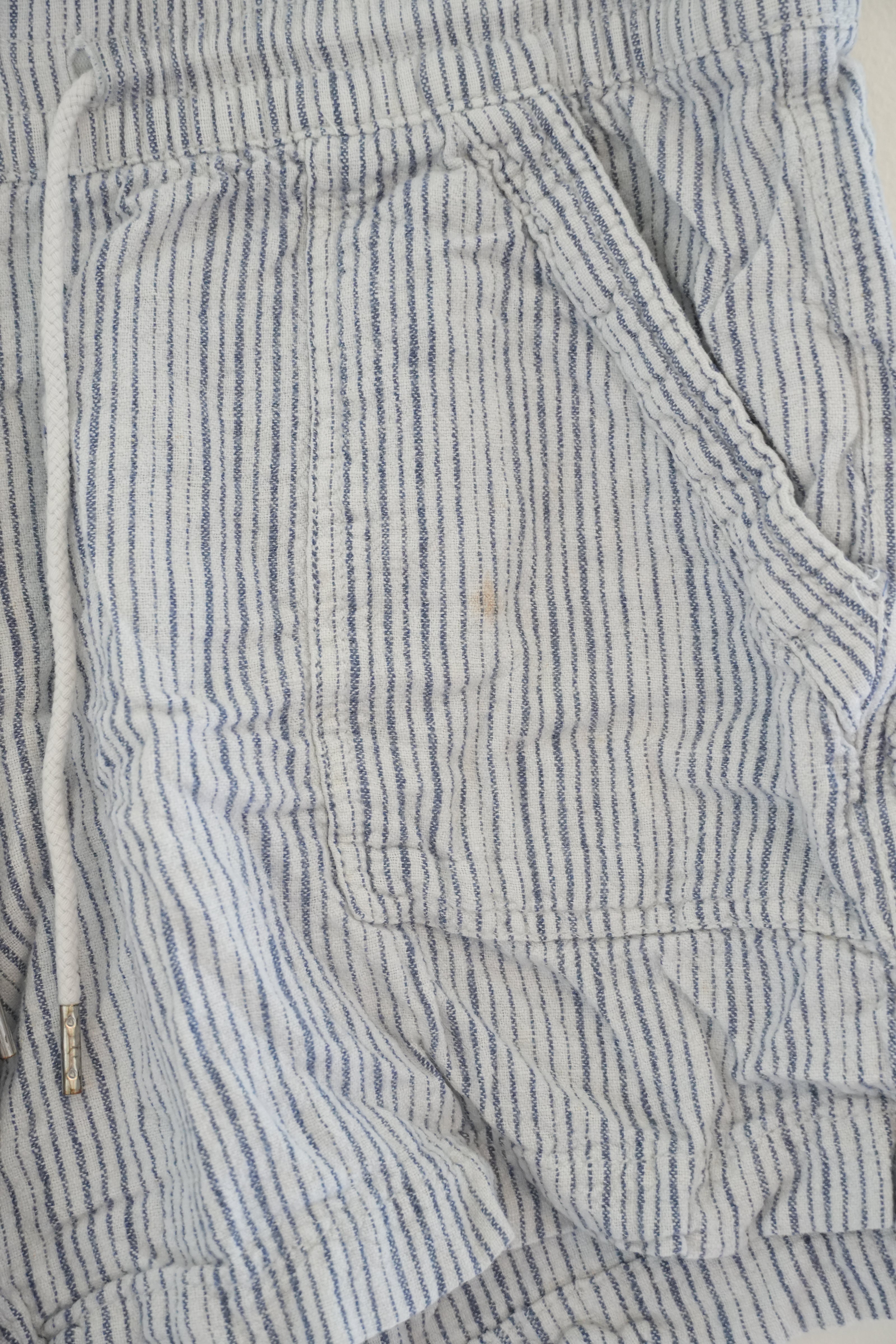 St. John’s Bay Blue Stripped Shorts Size Medium