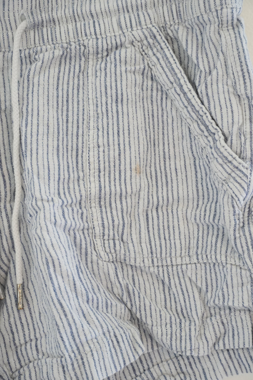 St. John’s Bay Blue Stripped Shorts Size Medium