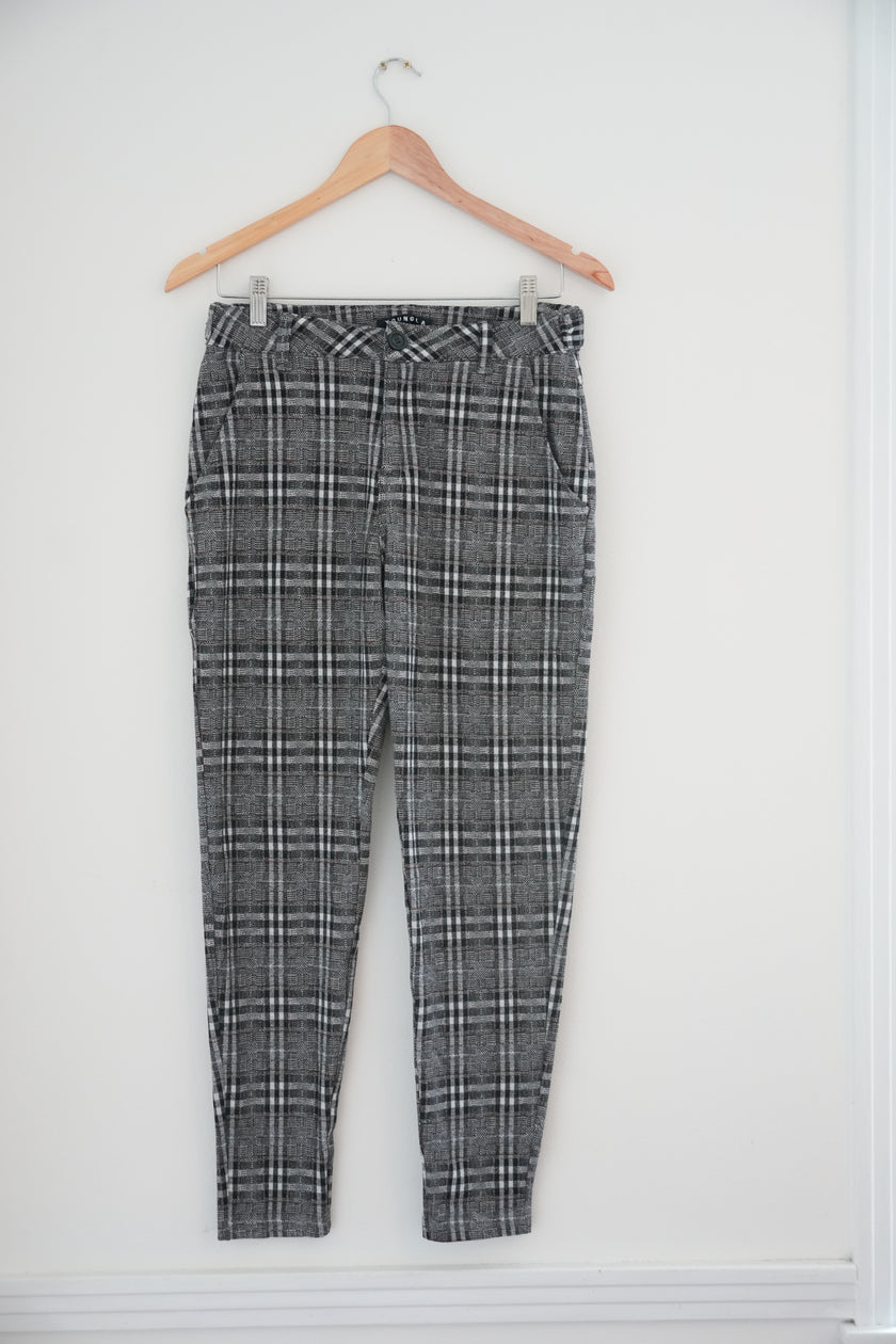 YoungLA Plaid Trowser Pants sizes 30/30