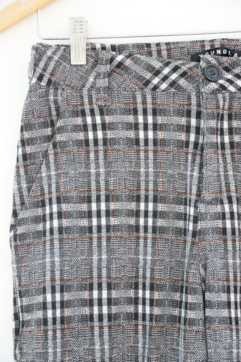 YoungLA Plaid Trowser Pants sizes 30/30