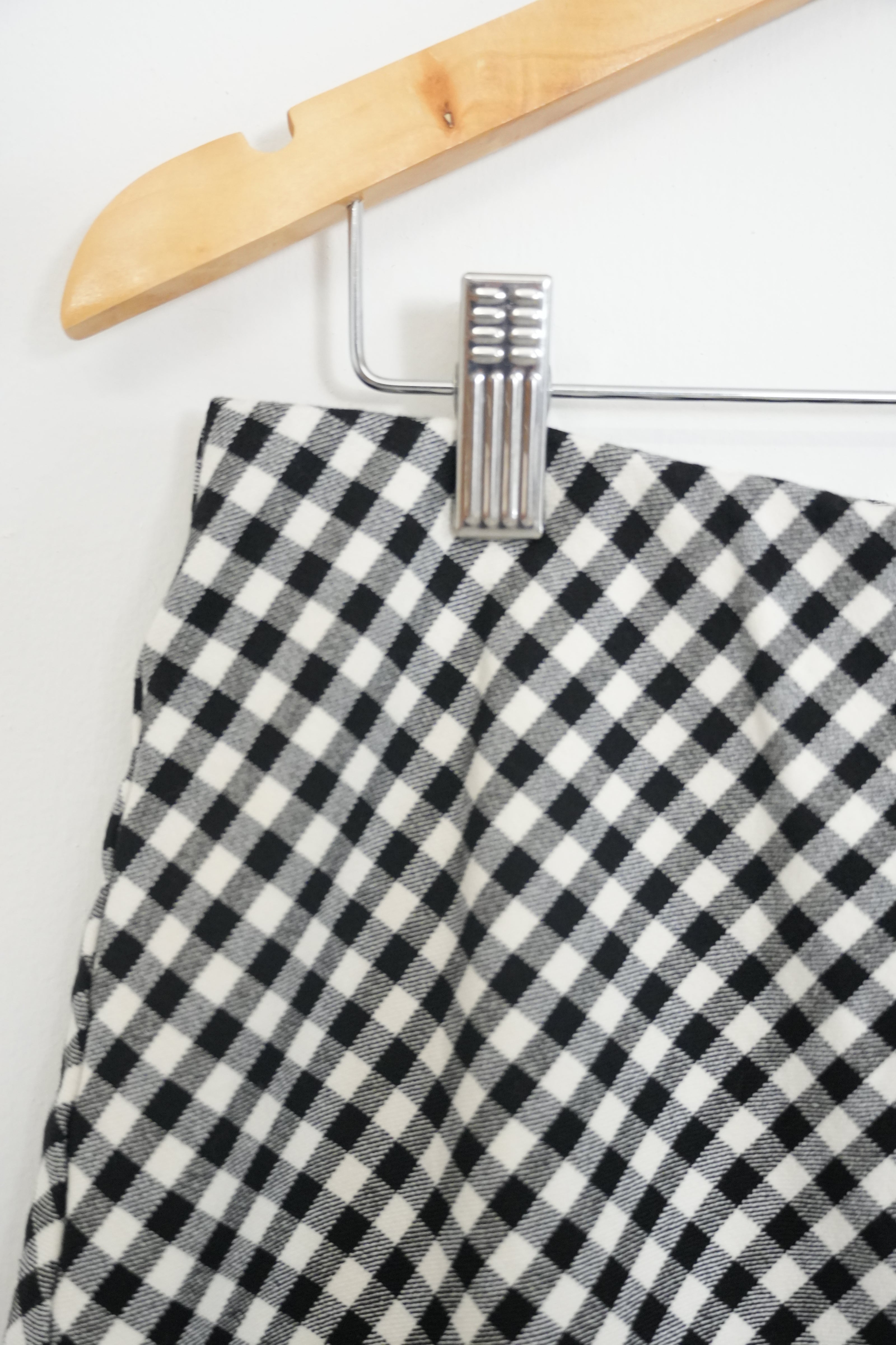 Karen Kane Plaid Pencil Skirt Size Large