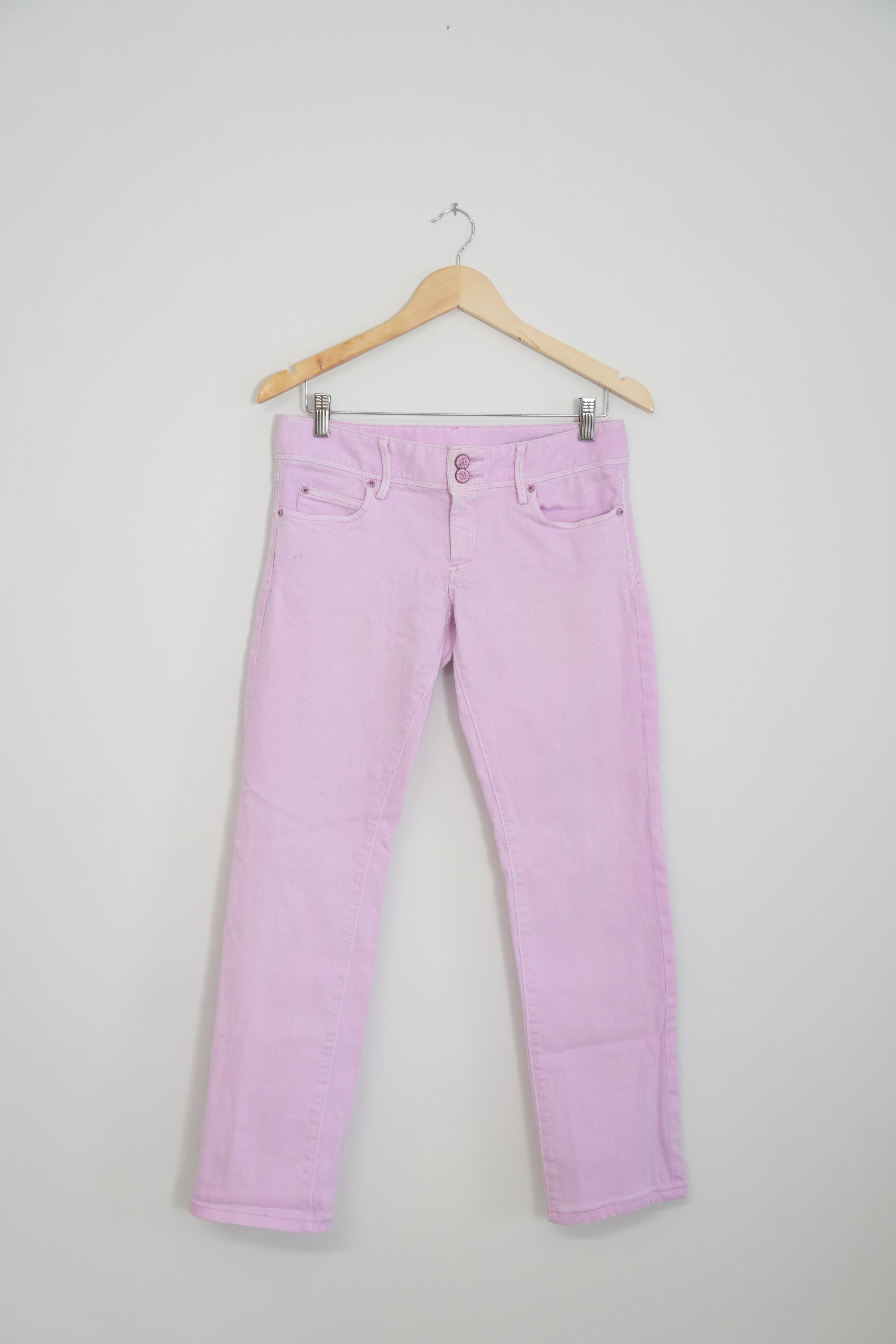 Lilly Pulitzer Bubble Gum Worth Straight Jeans Size 4