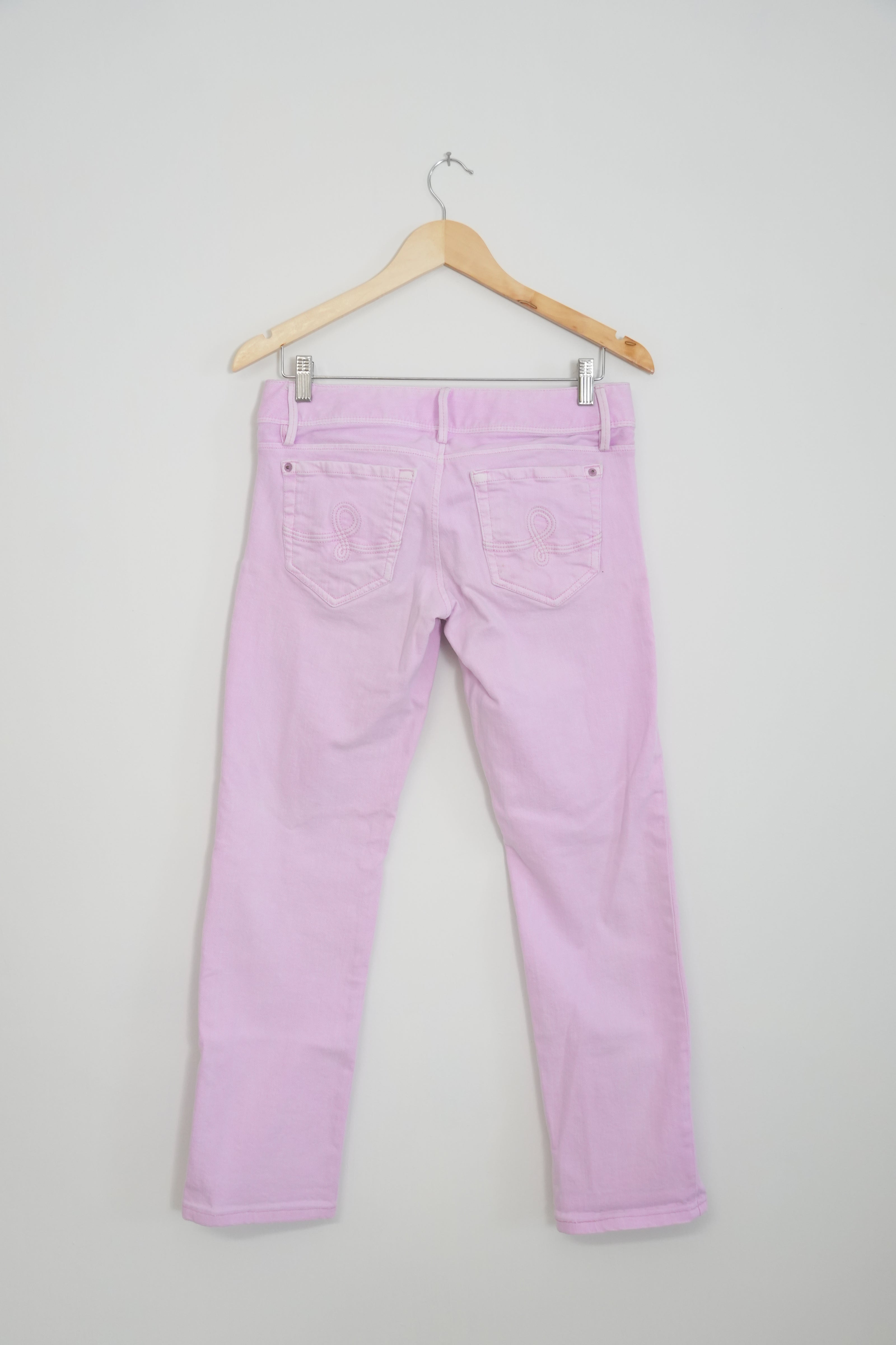 Lilly Pulitzer Bubble Gum Worth Straight Jeans Size 4