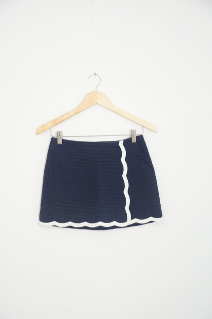 Lilly Pulitzer Navy Mini Skirt Size 00