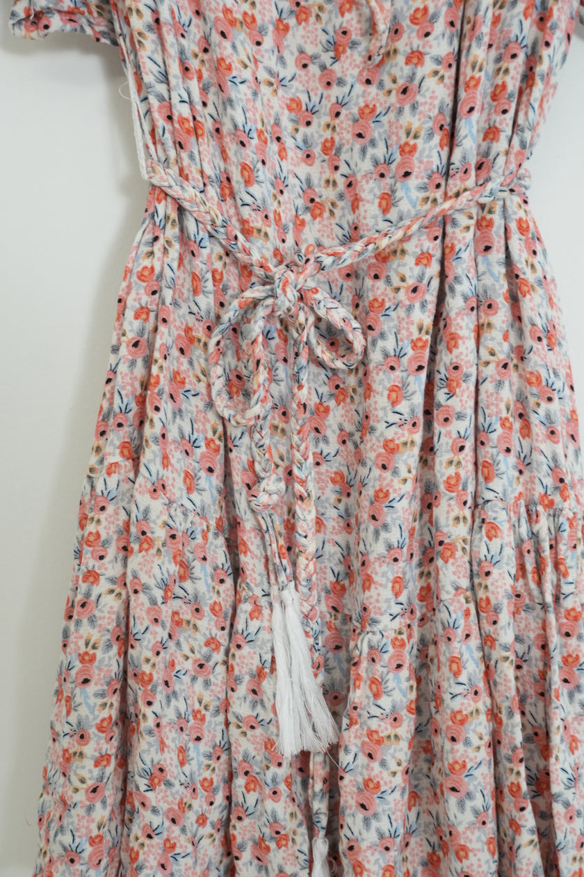 Cynthia Rowley Floral Belted Dress Size Small