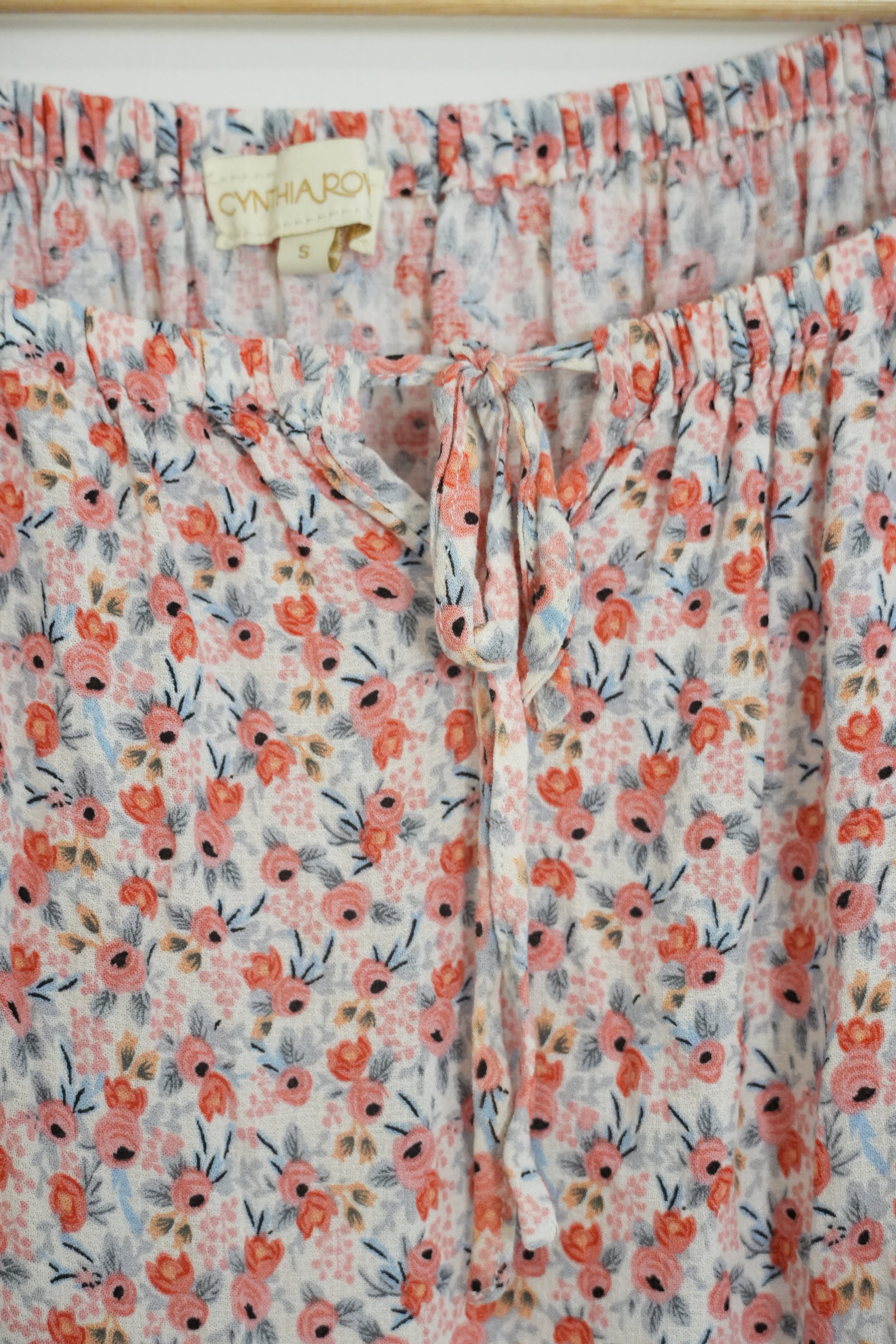 Cynthia Rowley Floral Belted Dress Size Small