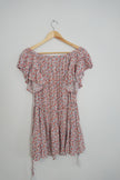 Cynthia Rowley Floral Belted Dress Size Small