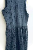 Sundance Sleevless Navy A-Line Dress Size X-Large
