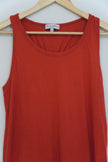 Michael Stars Orange Tank Shift Dress Size Medium