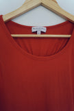 Michael Stars Orange Tank Shift Dress Size Medium