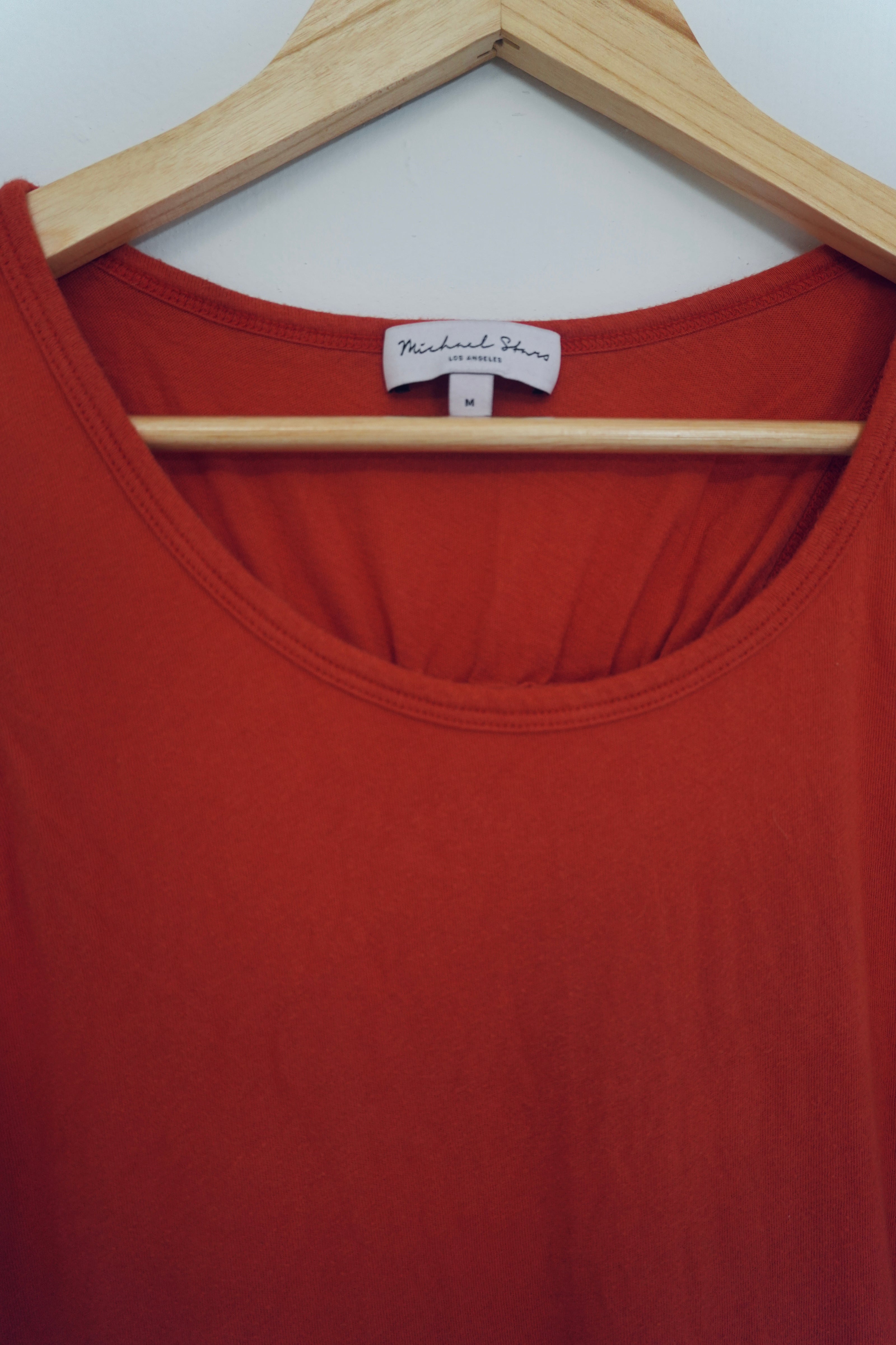 Michael Stars Orange Tank Shift Dress Size Medium