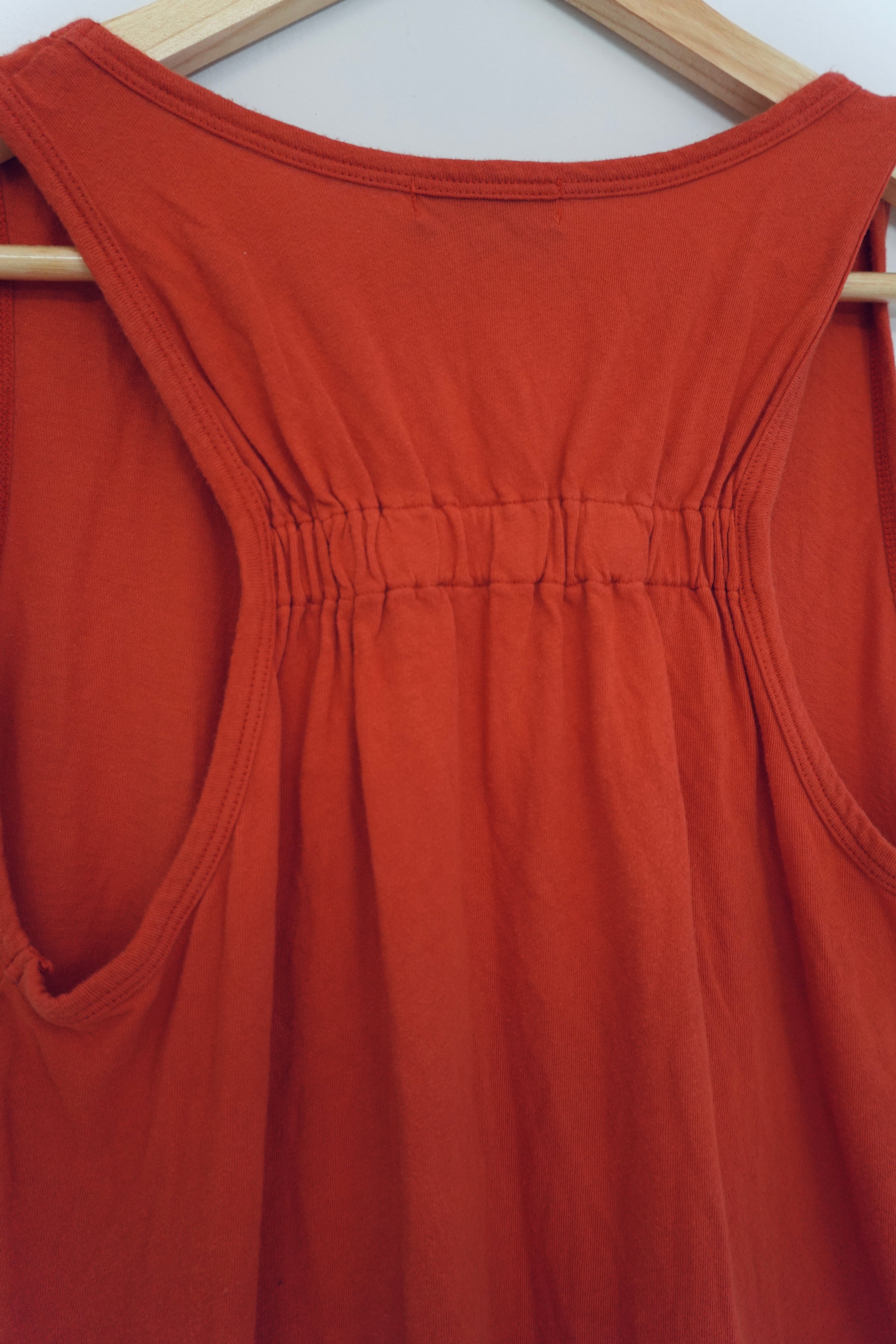 Michael Stars Orange Tank Shift Dress Size Medium