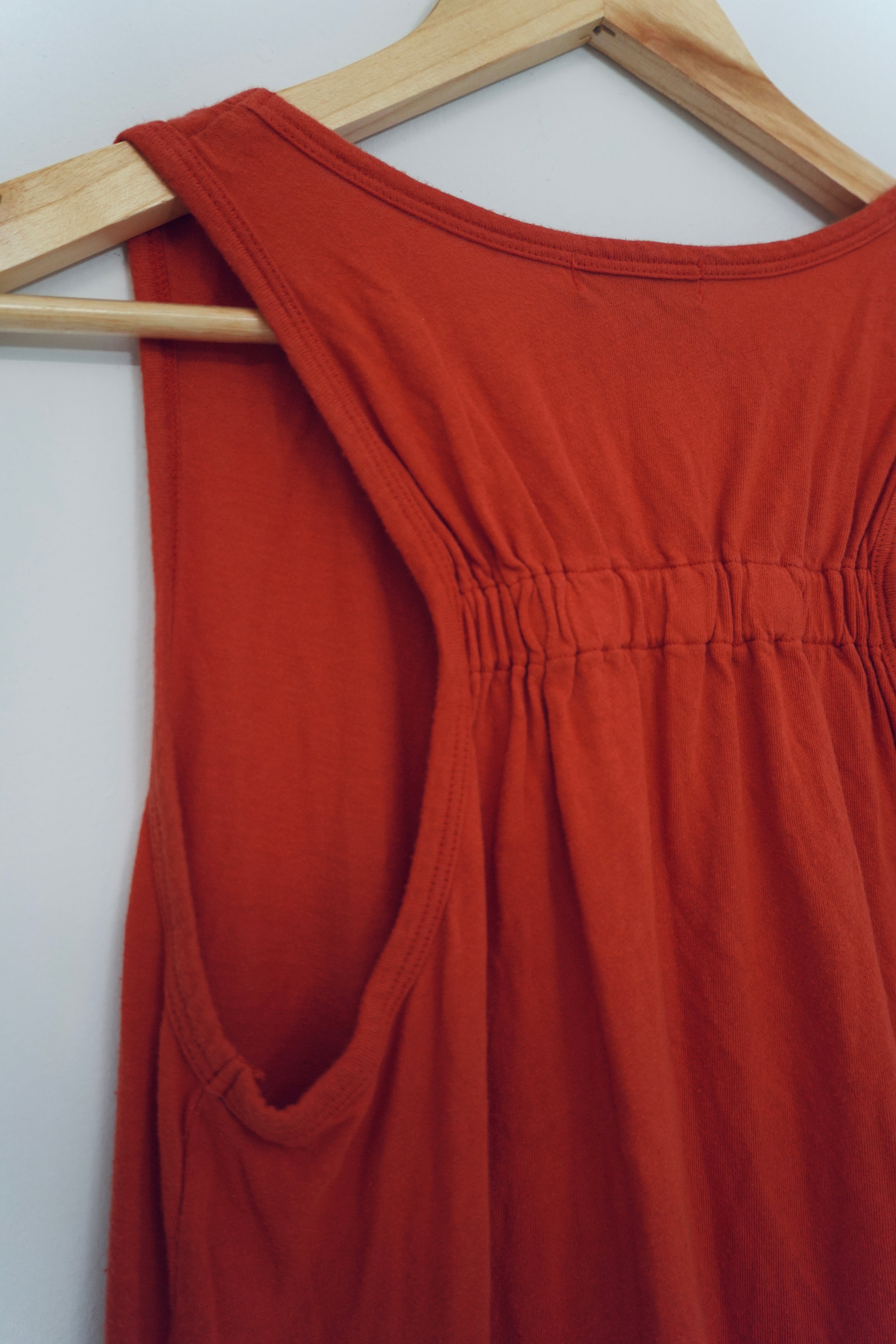 Michael Stars Orange Tank Shift Dress Size Medium