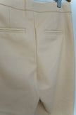 Bagatelle Collection Beige Faux Leather Pants Size Medium