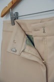 Bagatelle Collection Beige Faux Leather Pants Size Medium