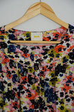 Maeve by Anthropologie Floral Button Up Blouse Size 8