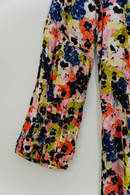 Maeve by Anthropologie Floral Button Up Blouse Size 8