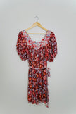Salty Bright Floral Prairie Dress Size 8
