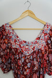 Salty Bright Floral Prairie Dress Size 8